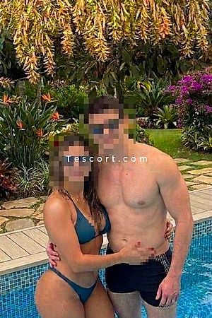 Couple Diego et Bia - Paris Boy Escorts