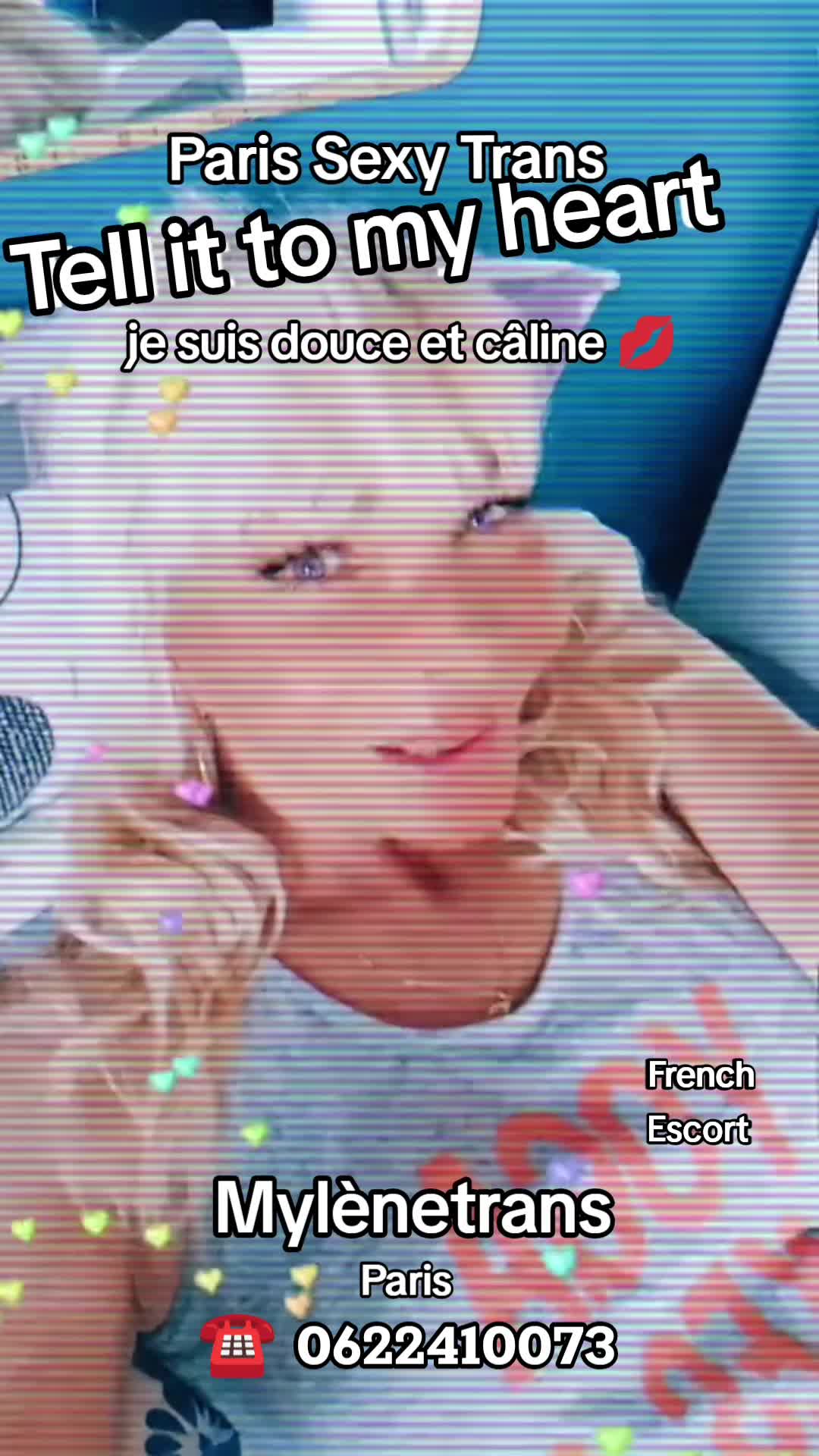 Video escort Trans/Tv Mylene Trans Paris